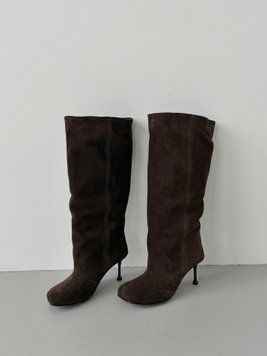 Чоботи barefoot вільного взування шкіряні коричневі gp-1108-11245-39 фото