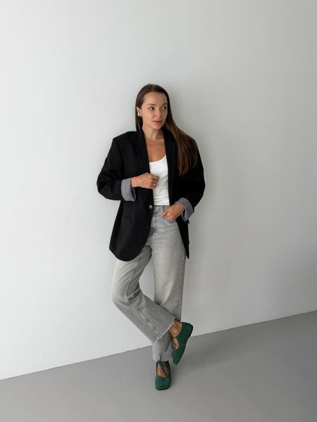 Балетки barefoot з перфорацією NikArt шкіряні зелені gp-864-11848-38 фото