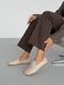 Анатомічні лофери barefoot тм NikArt шкіряні бежеві gp-760-11632-41 фото 2